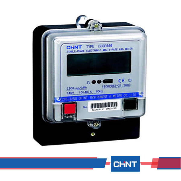 Chint DDSF666-Single-phase-Electromechanical-Watt-hour-Meter